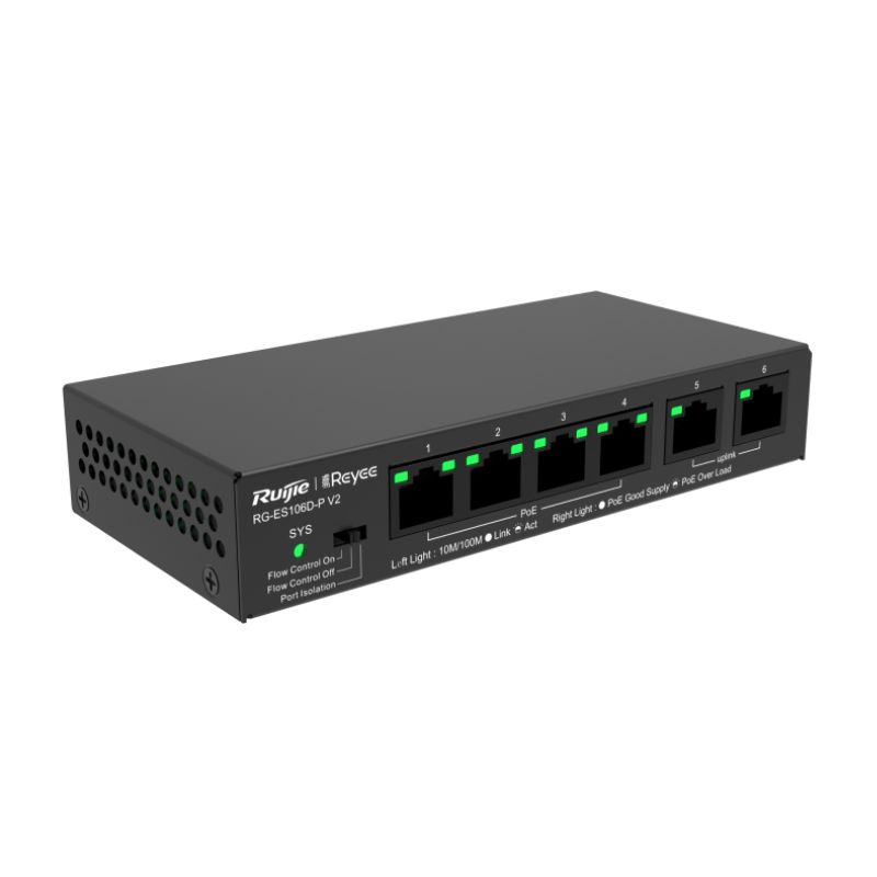 Switch Ruijie Reyee RG-ES106D-P V2